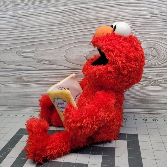 Sesame Street Nursery Rhymes Singing Elmo Plush Toy - Picture 3 of 10